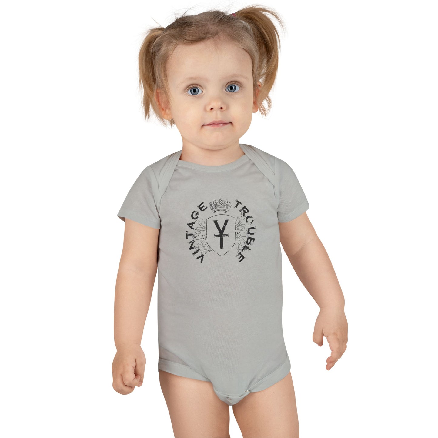 Vintage Trouble Baby Short Sleeve Onesie®