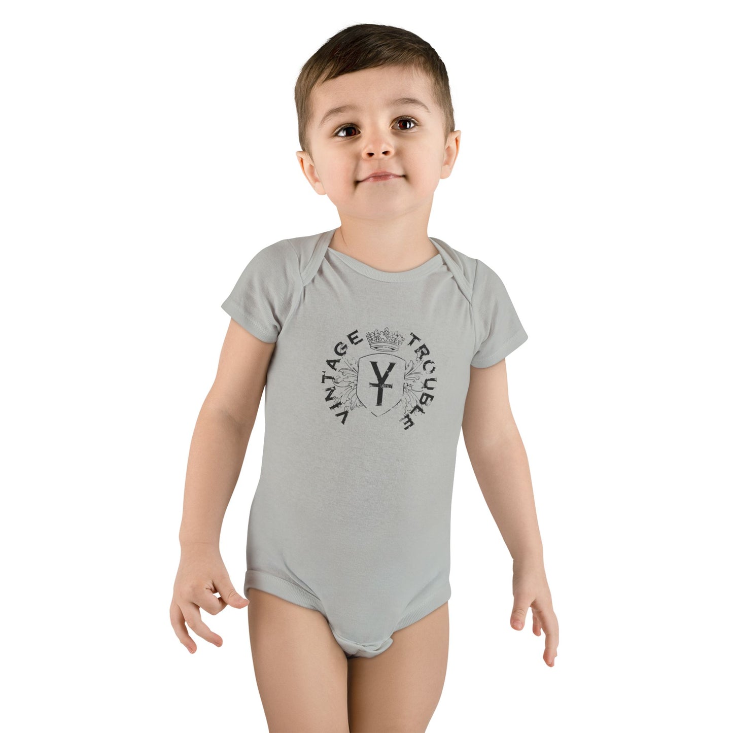 Vintage Trouble Baby Short Sleeve Onesie®