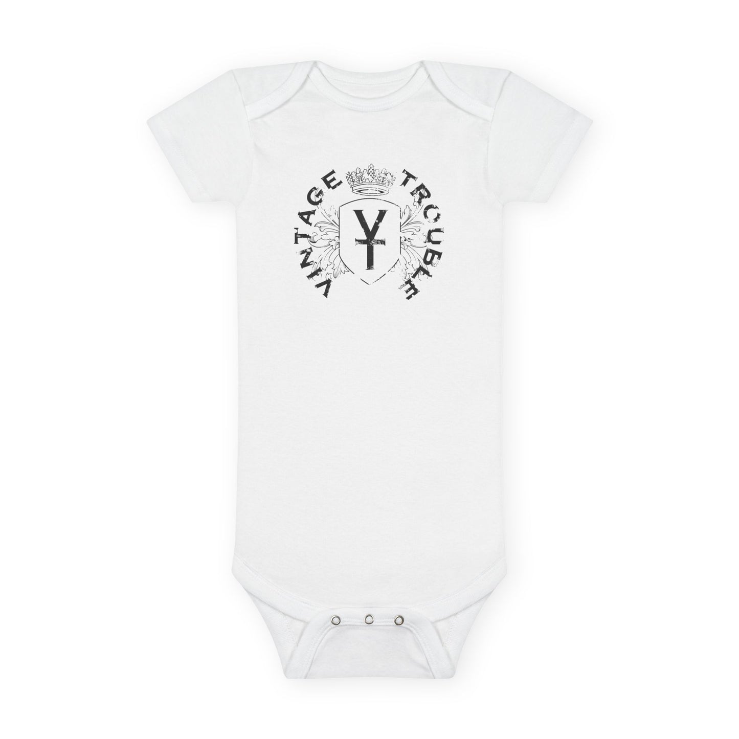 Vintage Trouble Baby Short Sleeve Onesie®